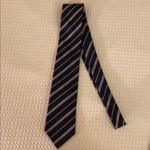 Boss by Hugo Boss blue necktie with stripes